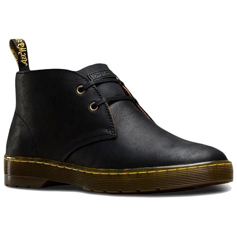 Cabrillo DR MARTENS Retro Mod Wyoming Desert Boots in Black