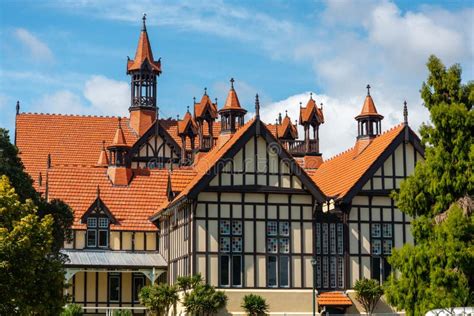 Rotorua Museum Of Art And History Stock Image - Image of zealand ...