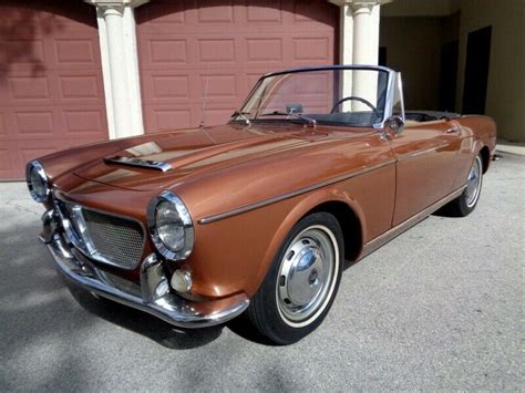 1962 Fiat 1200 Spider "Vetture Speciali" with rare Hard Top for sale ...