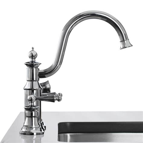 Moen S712 Waterhill Two-Handle High Arc Kitchen Faucet - Chrome, 3-Hole