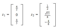 Orthonormal basis