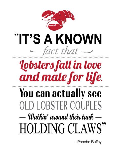 Lobster Friends Quote