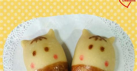 Loving Creations for You: Horse Japanese Sweet Bean Buns (using Wu Pao Chun Champion Toast Recipe)