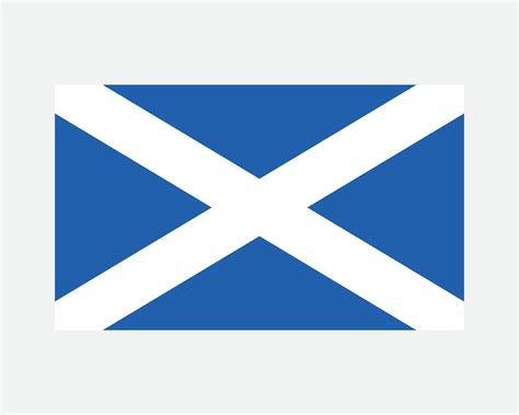 Scotland Flag. Scots Scottish National Nation Country Banner Icon Sign ...