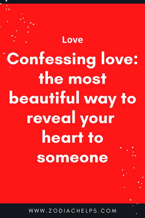 Confessing love: the most beautiful way to reveal your heart to someone | Love advice, Love ...