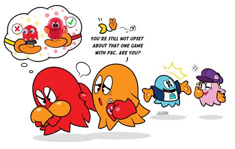 Ghosts of Pac-Man by JamesTheReggie on DeviantArt