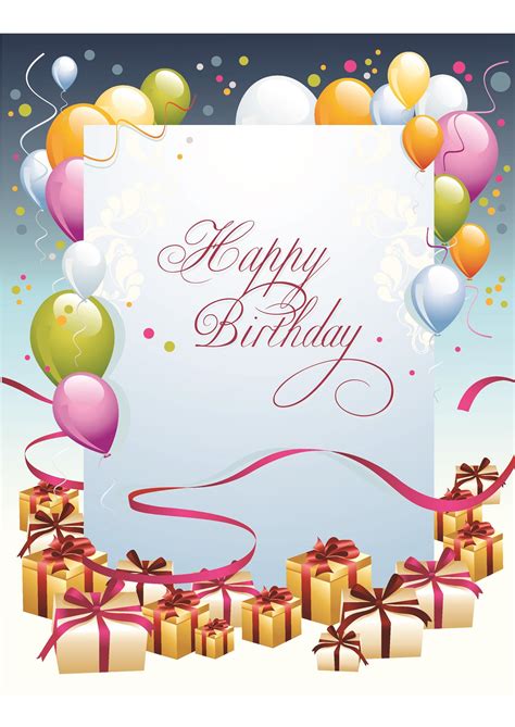 40+ FREE Birthday Card Templates ᐅ TemplateLab