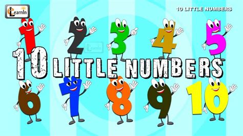 Ten Little Numbers For Kids - KidsPressMagazine.com