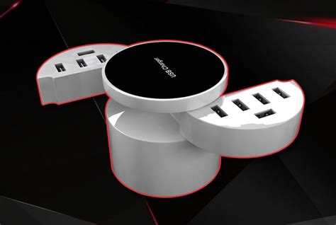 The Most Convenient & Coolest 10-Port Smart USB Charger – GizModern