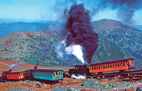 Mt. Washington Cog Keeps Steam Working on Northeast's Tallest Peak ...