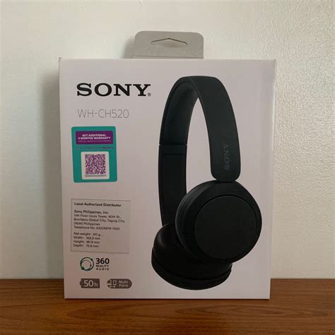 Sony WH-CH520 / WH CH520 Wireless Bluetooth Headphones, Audio ...