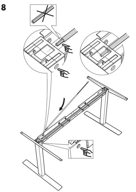 IKEA SKARSTA Desk Sit/Stand Instruction Manual