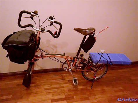 AhPek Biker - Old Dog Rides Again: Brompton Accessories #19 : Brompton C Bag For Touring? Yeah!