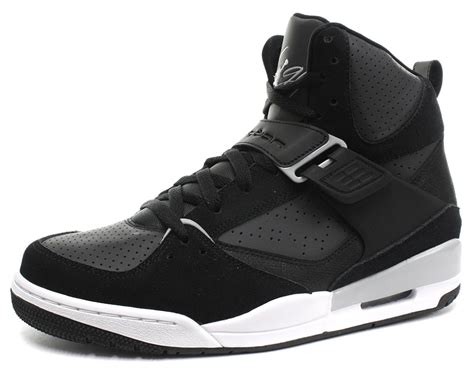 New Nike Air Jordan Flight 45 High Black Mens Basketball Shoes ALL ...