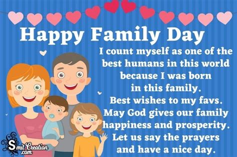 Best Wishes for Family Day - SmitCreation.com