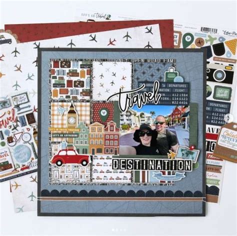 12 Travel Scrapbook Layout Ideas – Scrap Booking