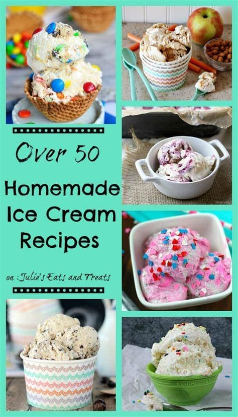 Homemade Ice Cream Recipes - Julie's Eats & Treats