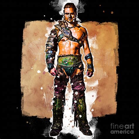 Mo6344 Character Spartacus Gods Of The Arena Movie Poster Digital Art by Joanie Marvin - Fine ...