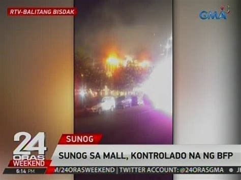 Sunog sa mall sa Cebu City, kontrolado na ng BFP | Videos | GMA News Online