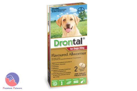 Drontal All Wormer Tablets For Large Dogs