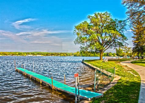 Edinboro Lake, Edinboro, PA by redvoodoo378 on DeviantArt