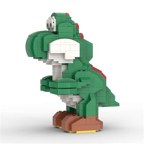 LEGO MOC Yoshi by Ben_Stephenson | Rebrickable - Build with LEGO