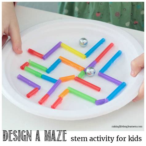 Make a Paper Plate Maze STEM Challenge - Raising Lifelong Learners