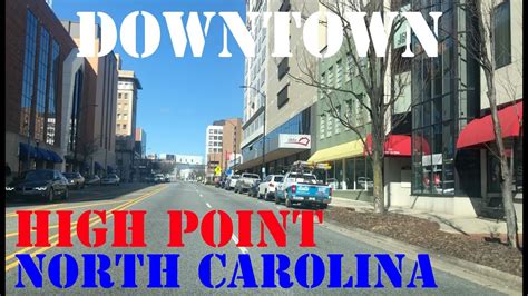 High Point - North Carolina - Downtown Drive - YouTube