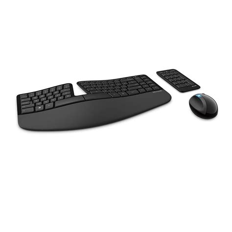 Microsoft Sculpt Ergonomic Wireless Desktop Keyboard and Mouse (L5V ...