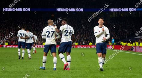 Heungmin Son Proudly Celebrates His Goal Editorial Stock Photo - Stock ...