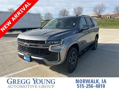 Pre-Owned 2022 Chevrolet Tahoe Z71 4D Sport Utility in Marshalltown #B11133 | Gregg Young ...