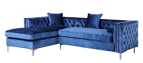 Blue Sectional Sofa With Chaise - Decor Ideas