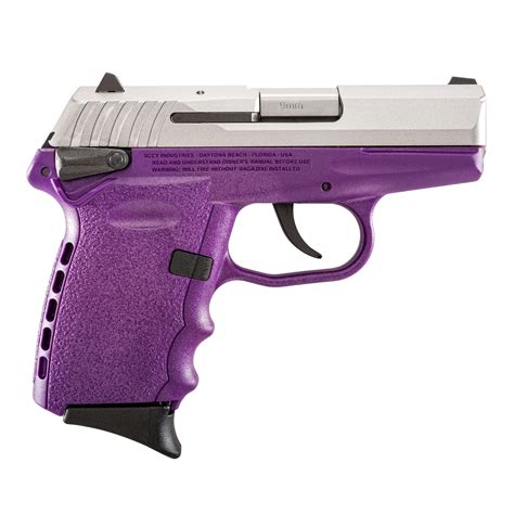 SCCY CPX-1 Stainless Purple with Safety 9mm - Shoot Straight