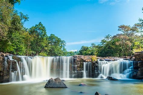 Tad Ton Waterfall is a famous tourist attraction in Chaiyaphum