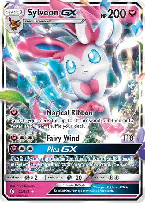 Sylveon-GX · Guardians Rising (GRI) #92 ‹ PkmnCards