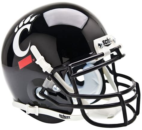 Cincinnati Bearcats Mini XP Authentic Helmet Schutt | Cincinnati bearcats, Mini football helmet ...