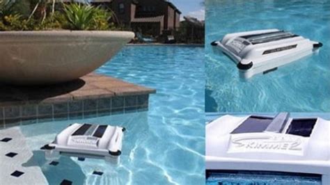 Solar-Breeze Solar Powered Pool Skimmer | GadgetKing.com