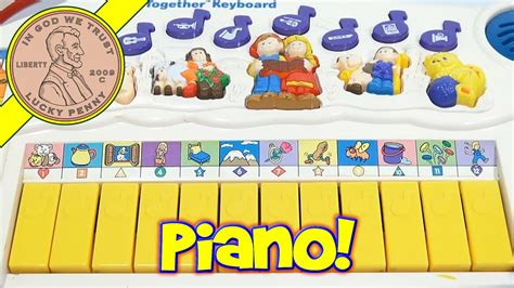 Vtech Little Smart Sing Together Keyboard Electronic Learning Songs - Colors & Shapes - YouTube