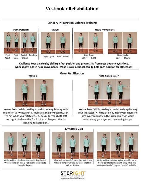 vestibular rehabilitation exercises - Yahoo Image Search Results ...