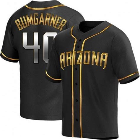 Diamondbacks Madison Bumgarner All-Black Golden Edition Jersey – US Sports Nation