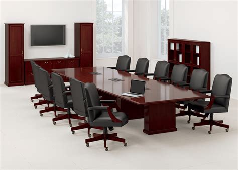 Mesa para sala de reuniones - Barrington - National Office Furniture - de oficina / rectangular