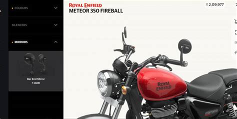 Royal Enfield Meteor 350 Accessories And Prices Revealed - ZigWheels