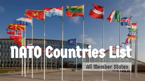 List of 31 NATO Countries in Alphabetical Order