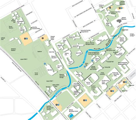 Exploring Chico State Campus Map: A Guide For Students And Visitors - Map Of The Usa