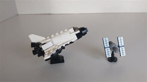 How to make a mini LEGO Space Shuttle/Hubble Telescope - YouTube