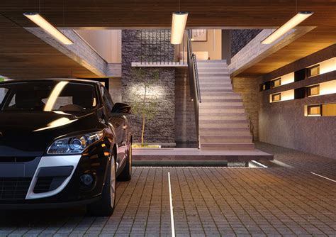 LED lighting for parking and garage | Klusdesign.com