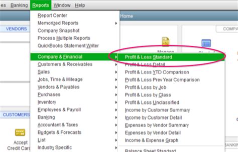 QuickBooks: How To Create a Profit & Loss report to Compare Year-to ...