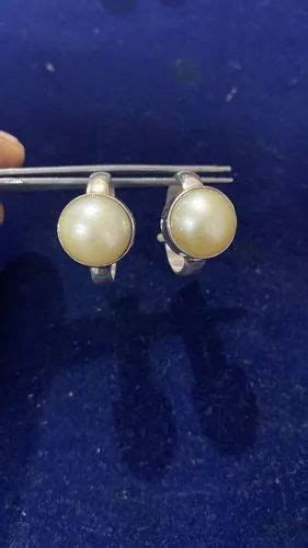 Golden South Sea Pearl Ring Silver at Rs 1500/piece | South Sea Pearl Ring in Jaipur | ID ...