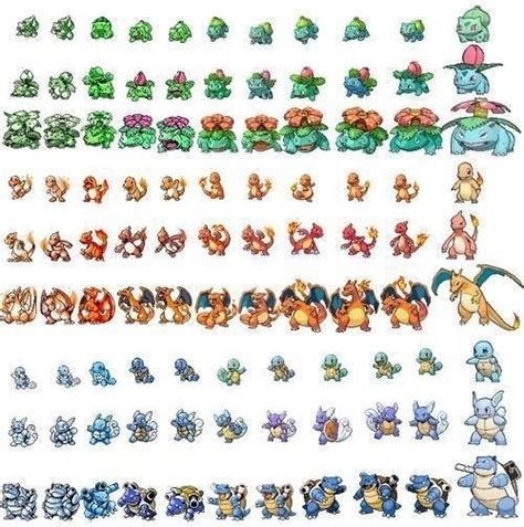 Evolution of Pokémon sprites. : r/gaming