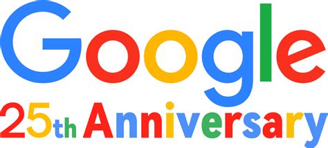 Google 25th Anniversary Logo by J0J0999Ozman on DeviantArt